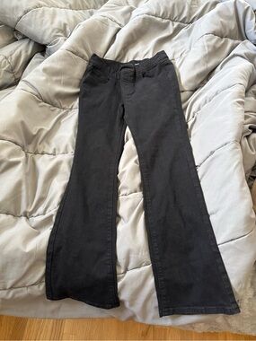 Girls Black Flared Jeans - Classic Bootcut